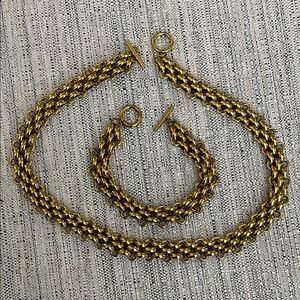 Elegant Gold Chain Jewelry Set